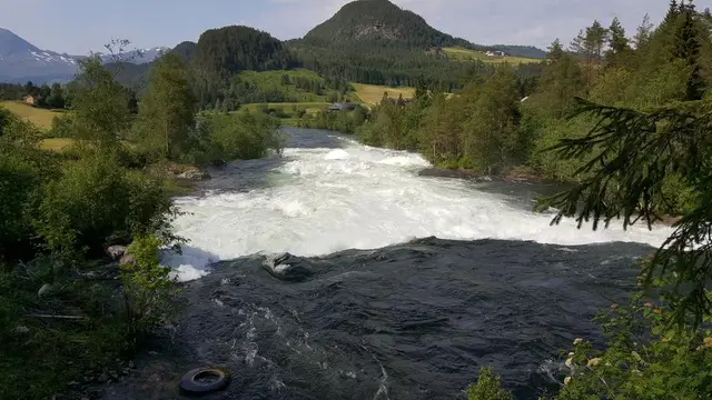 Gaula i flom