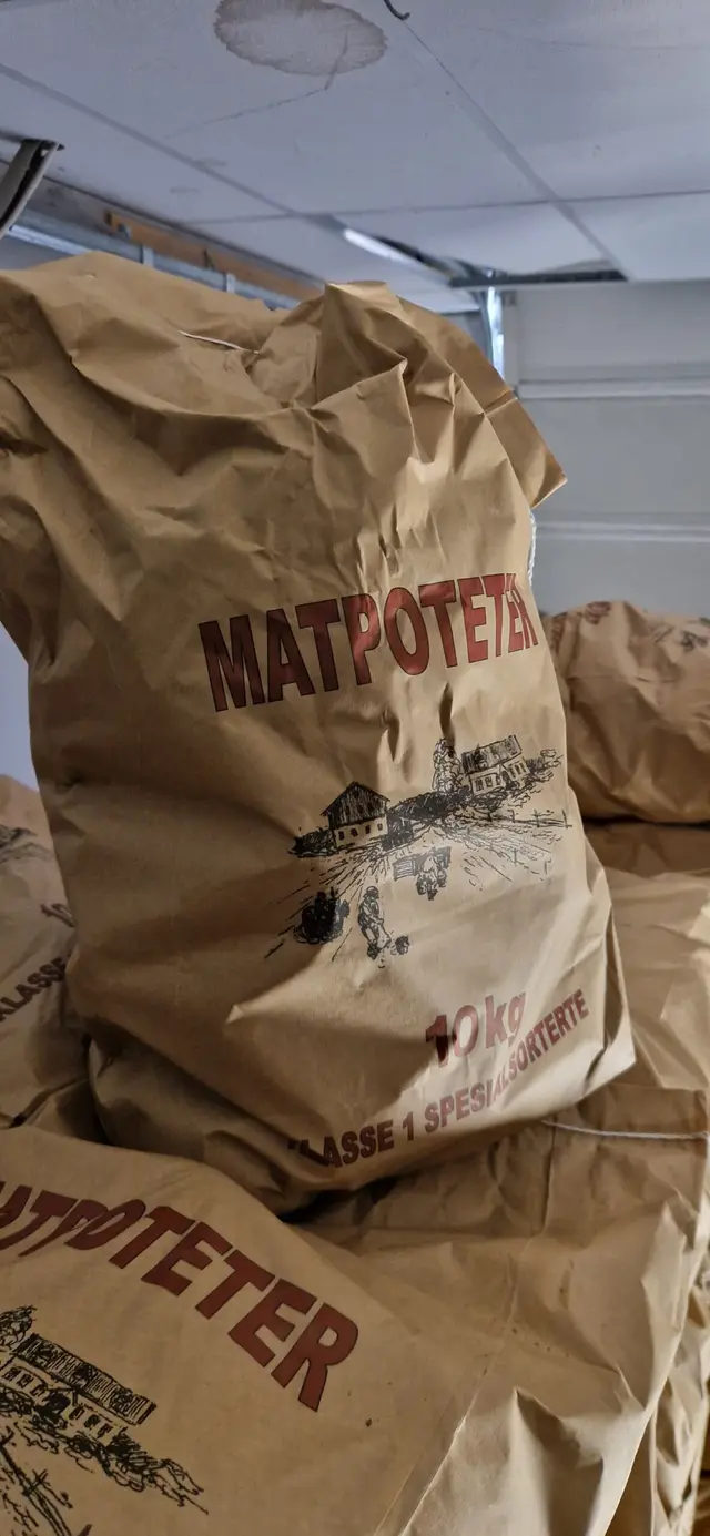 Matpoteter i sekk