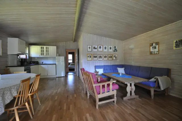 Kitchen and living room
